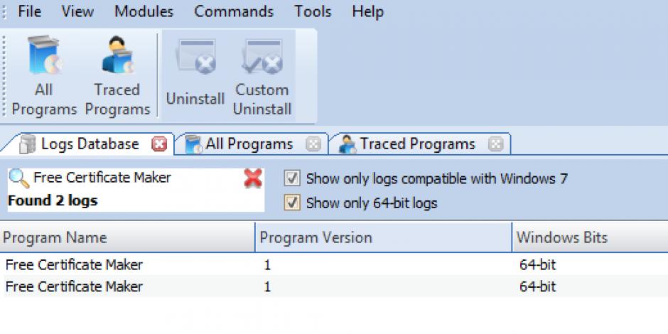 revo uninstaller pro uninstall free certificate maker using logs