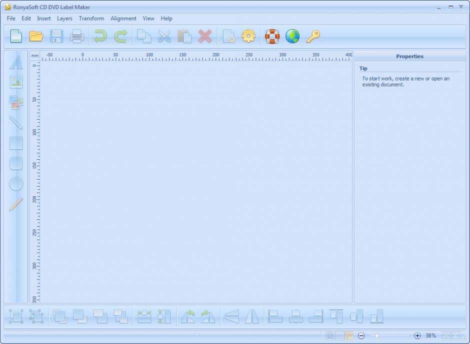 screenshot of program