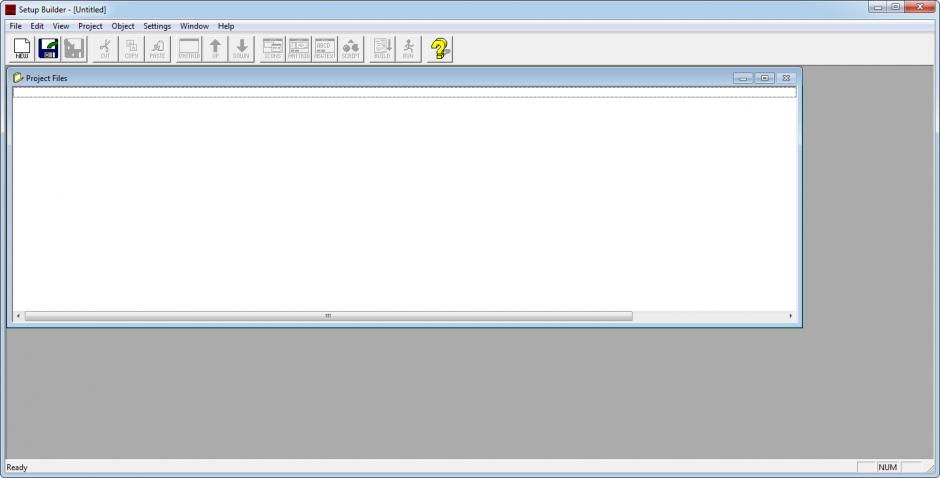 screenshot of program