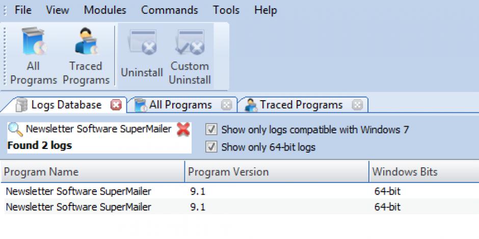 revo uninstaller pro uninstall newsletter software supermailer