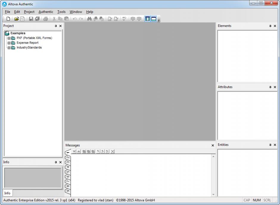 screenshot of program