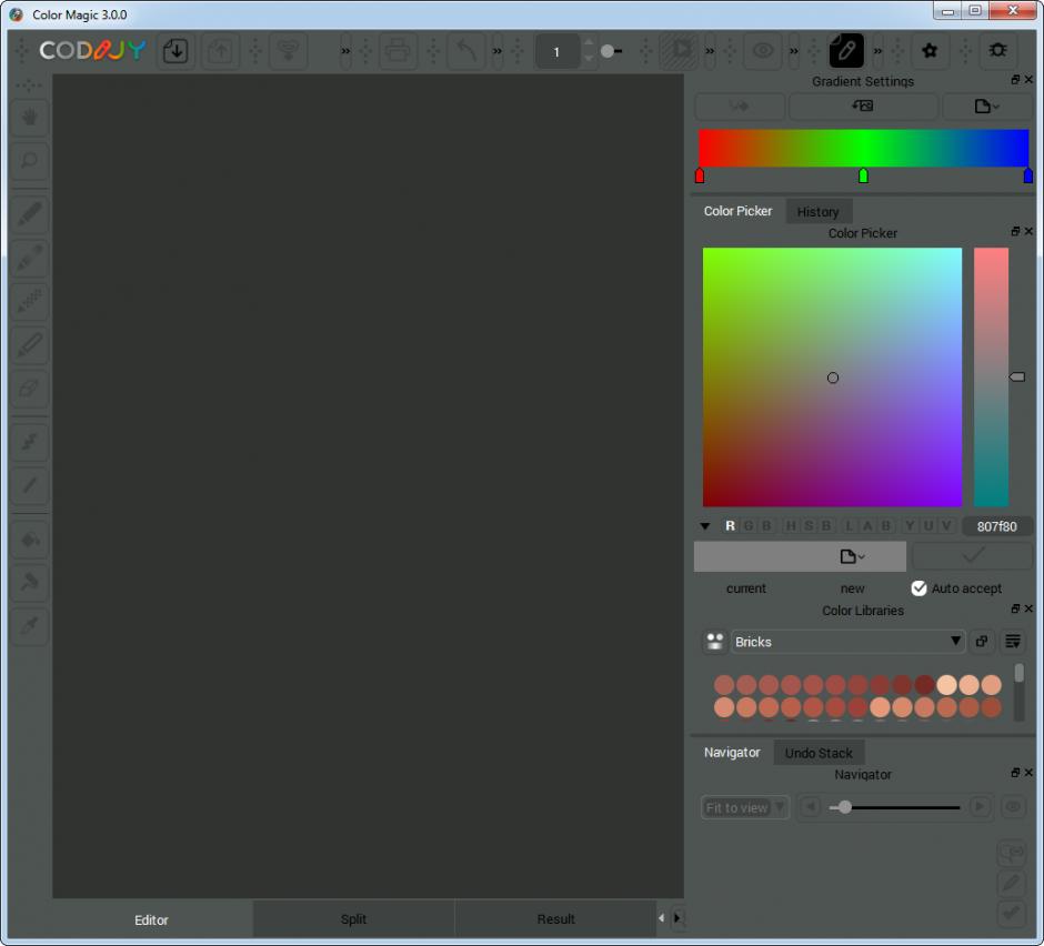 Color Magic main screen