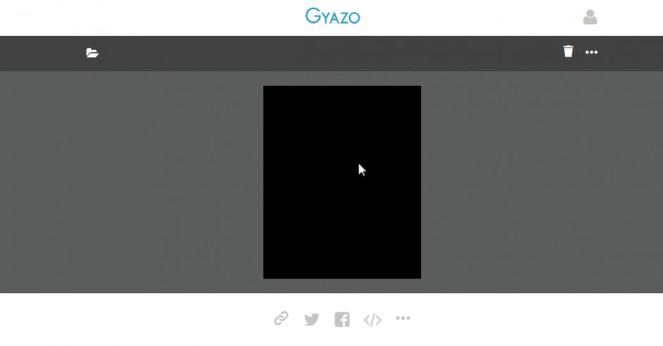 Gyazo main screen