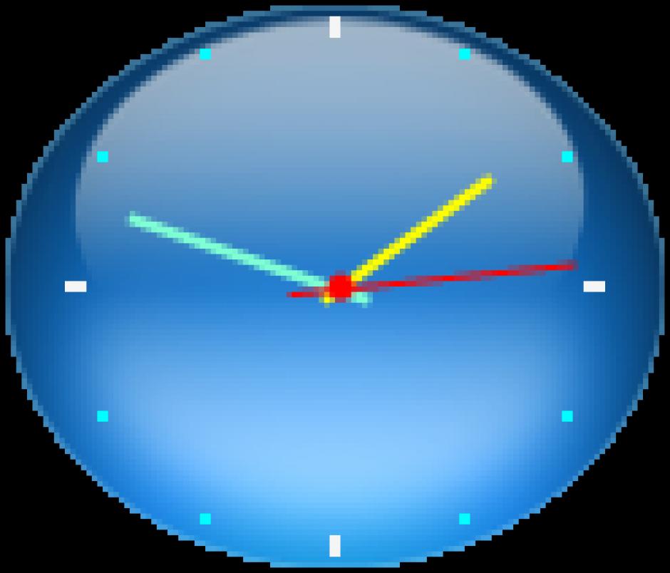 Clock.NET main screen