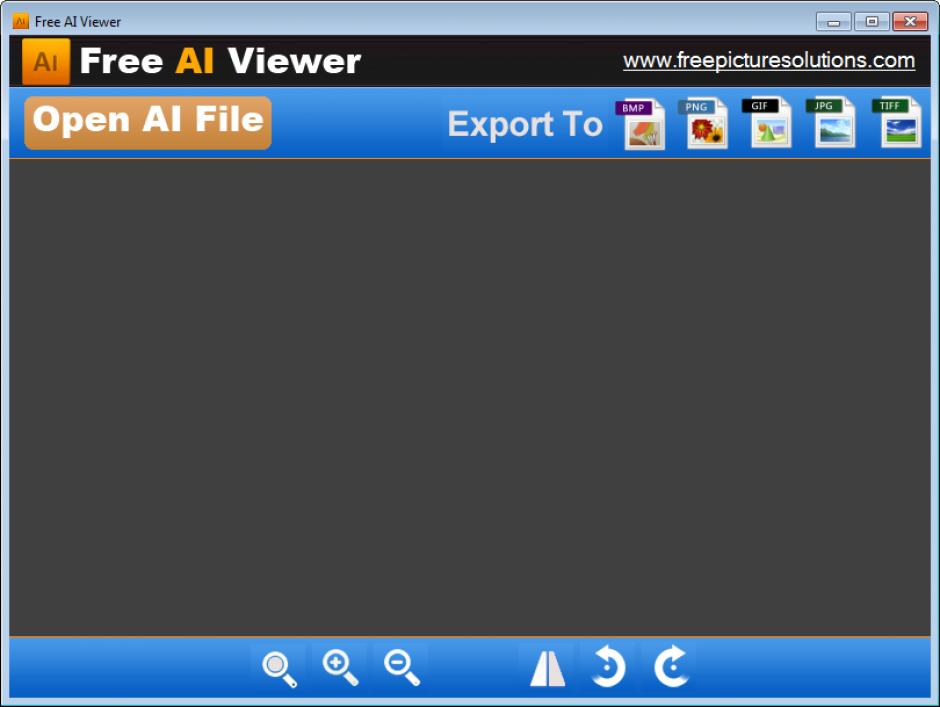 Free AI Viewer main screen
