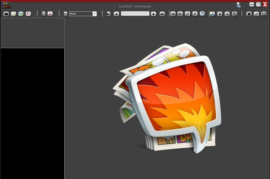 LuJoSoft ComicReader main screen