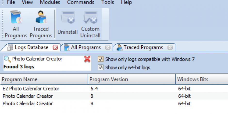 Revo Uninstaller Pro Uninstall Photo Calendar Creator Using Logs