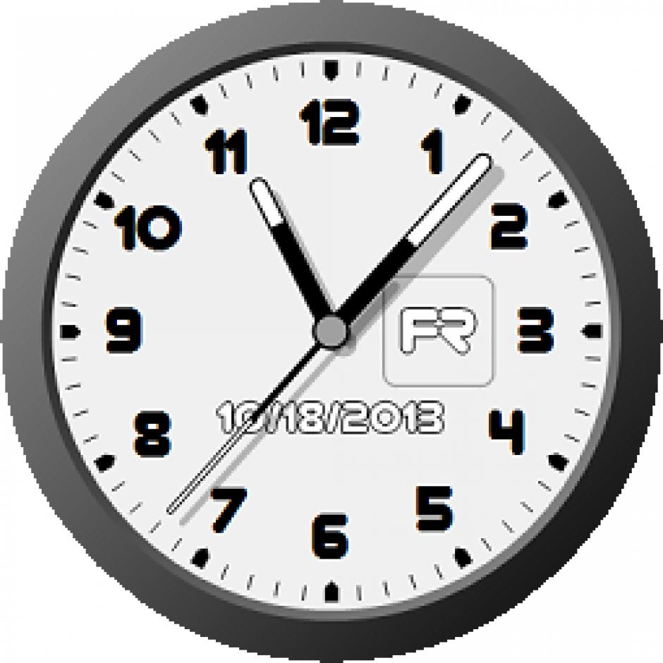 Desktop Clock-7 main screen