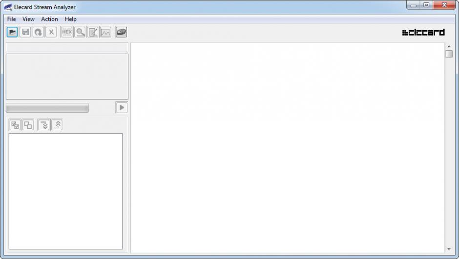 Elecard Stream Analyzer main screen
