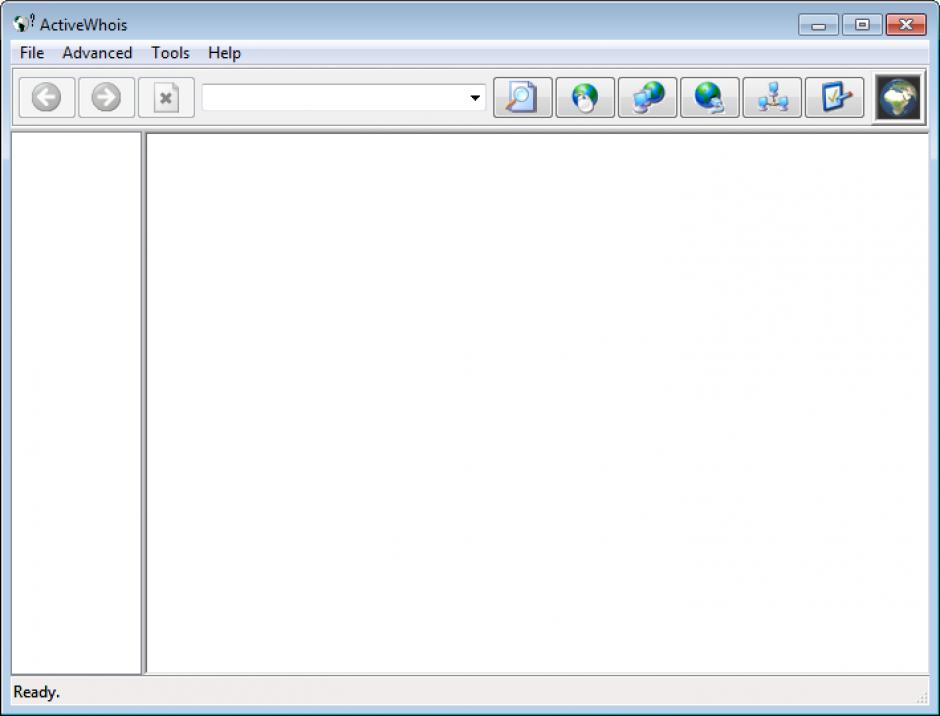 screenshot of program