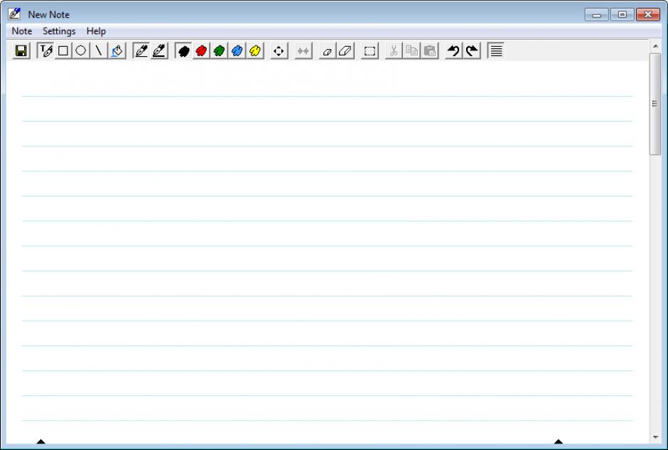 NoteItAll main screen