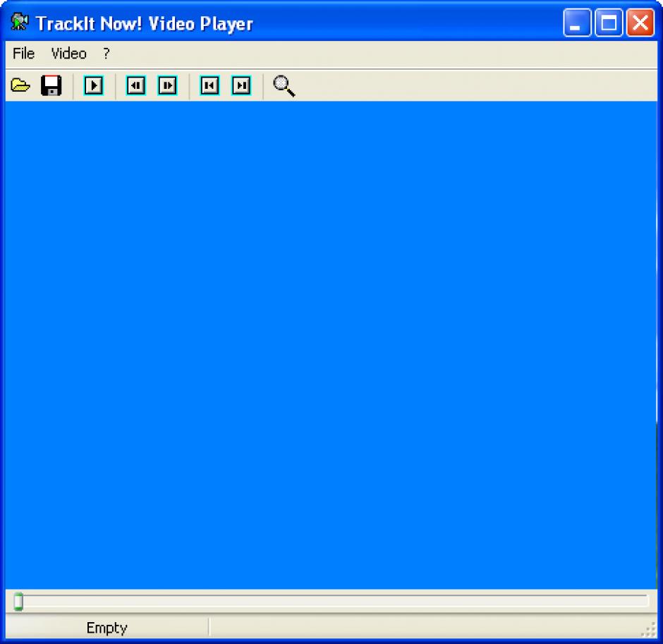 screenshot of program