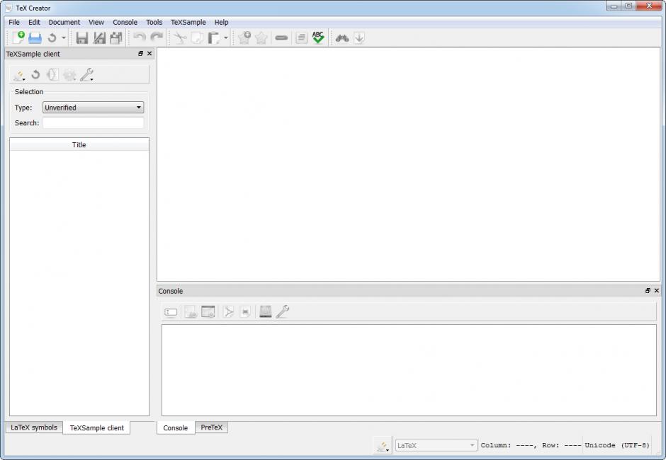 screenshot of program