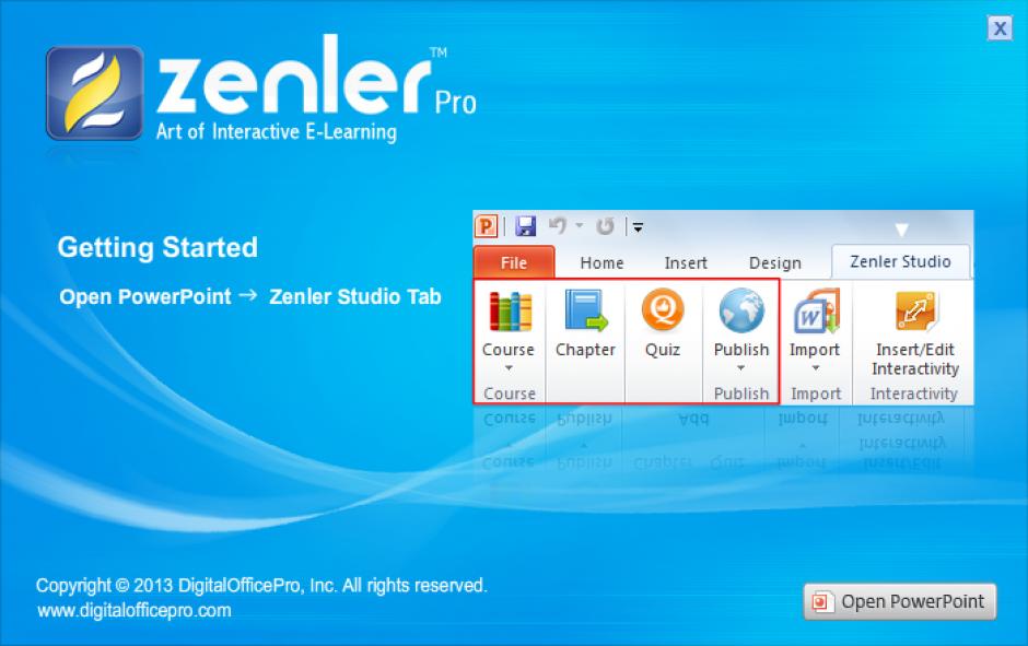 Zenler Studio Pro main screen
