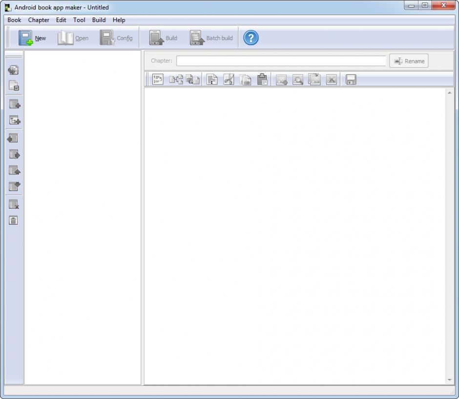 screenshot of program