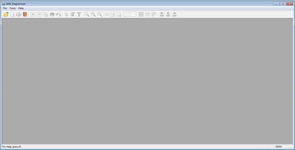 Pacestar UML Diagramer Reader main screen