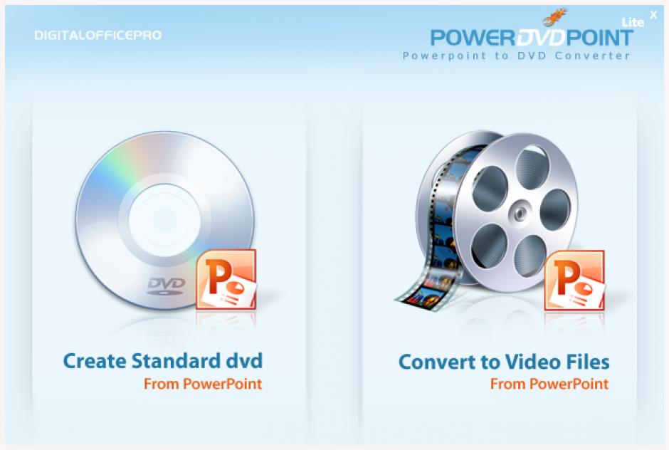 Power DVD Point Lite main screen