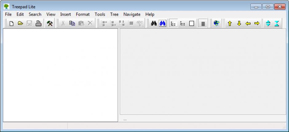 screenshot of program