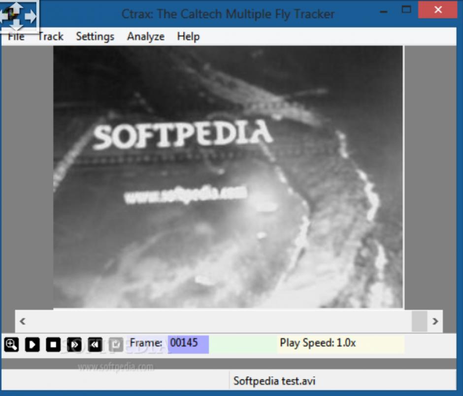 screenshot of program