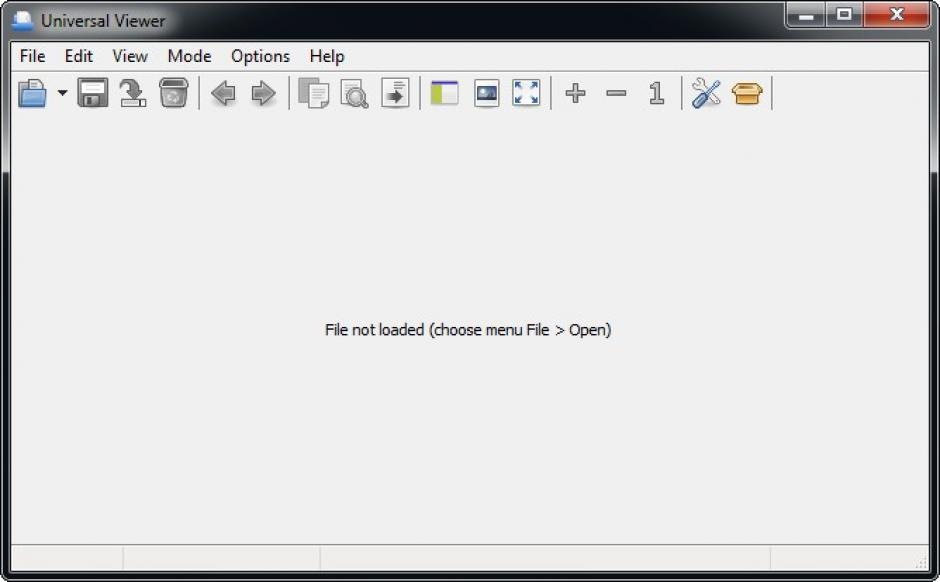 Universal Viewer Free main screen