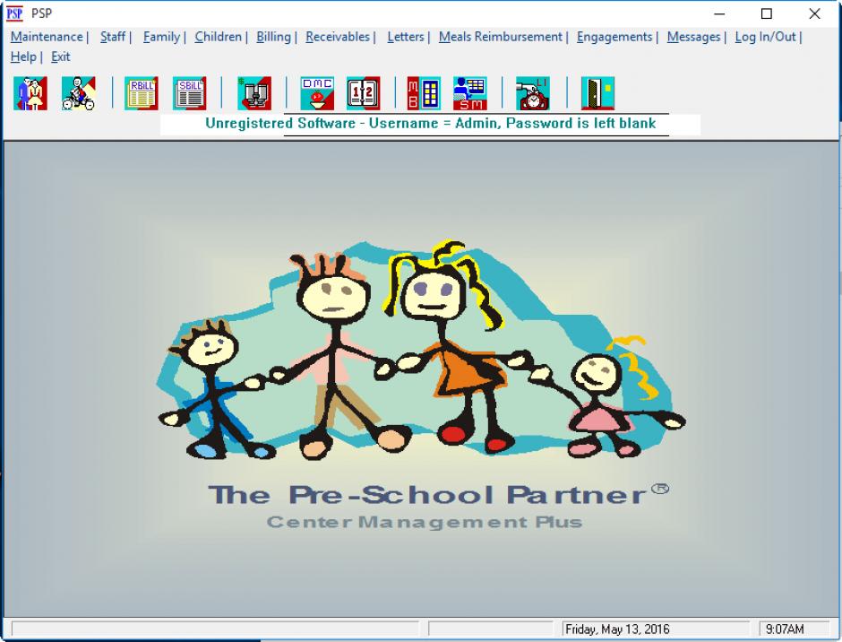 screenshot of program