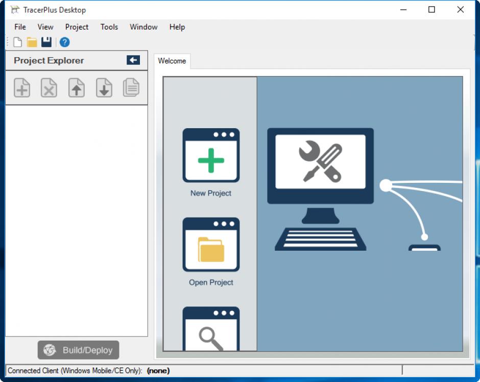 TracerPlus Desktop main screen