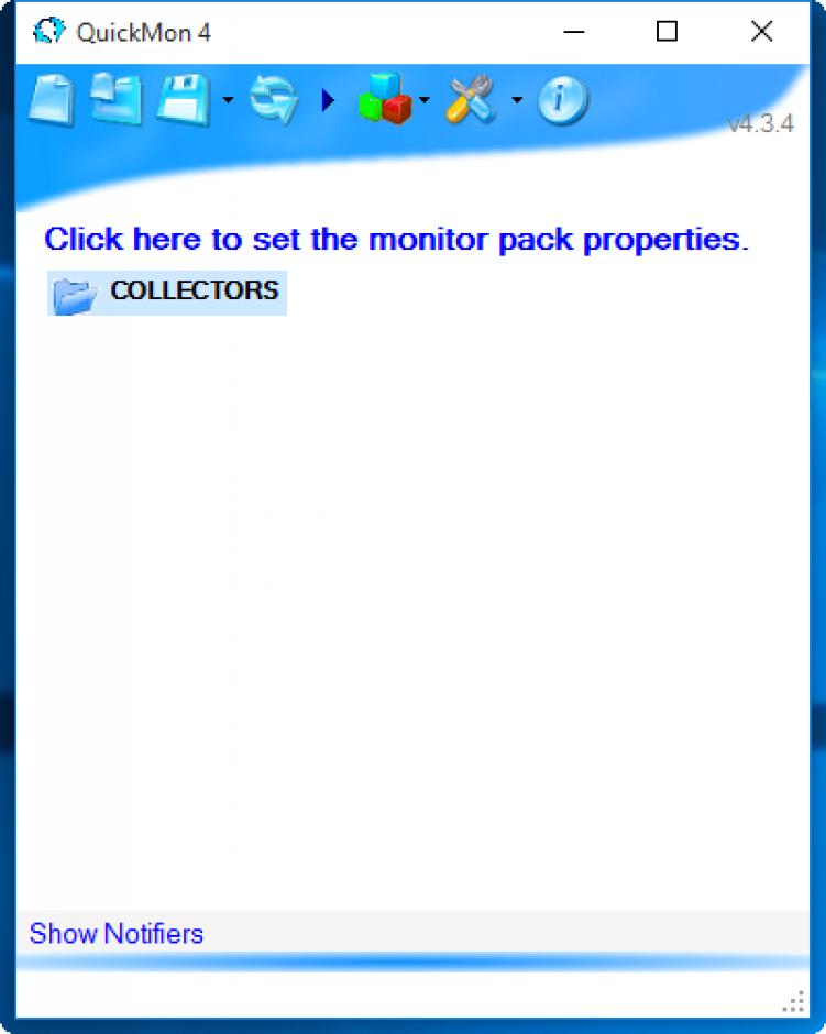 QuickMon main screen