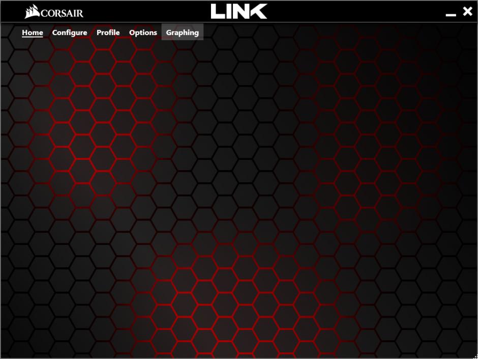 Corsair Link main screen