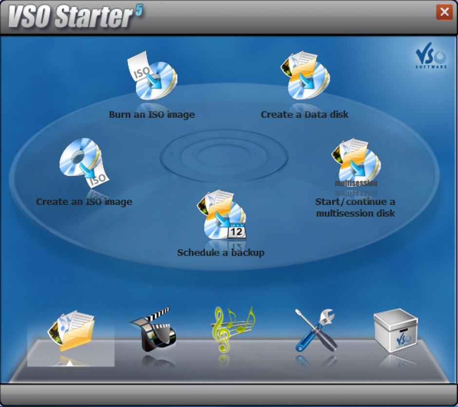 CopyTo main screen