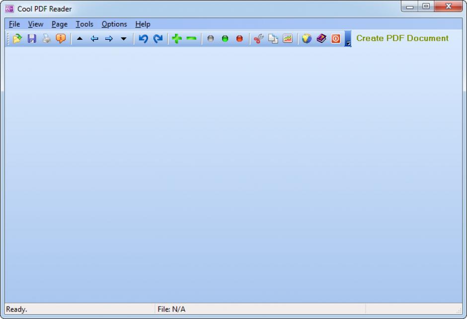 Cool PDF Reader main screen