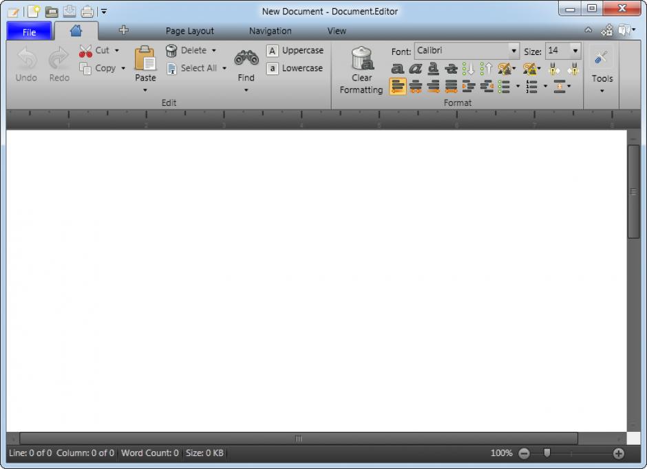 Document.Editor main screen