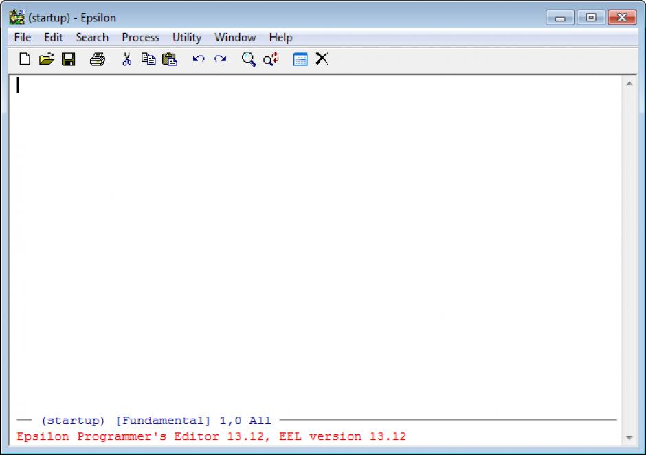 screenshot of program