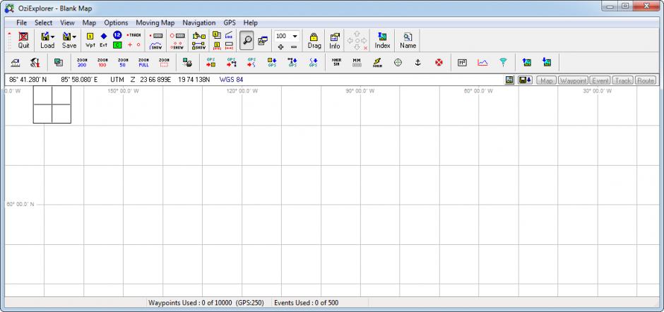 screenshot of program