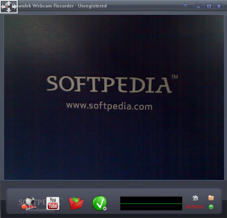 DawnArk WebCam Recorder main screen