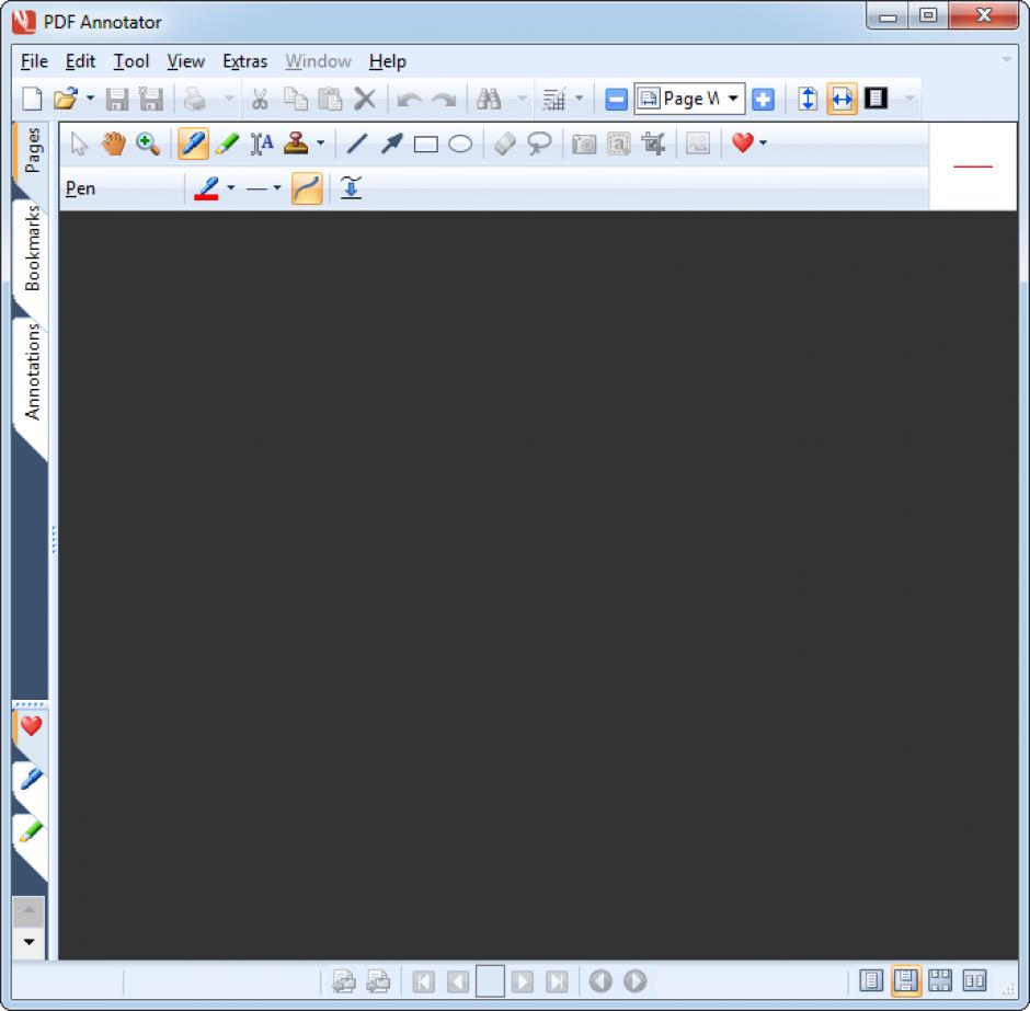 PDF Annotator main screen