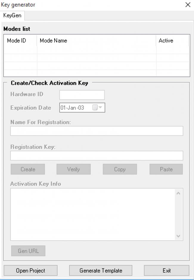 ASProtect 32 main screen