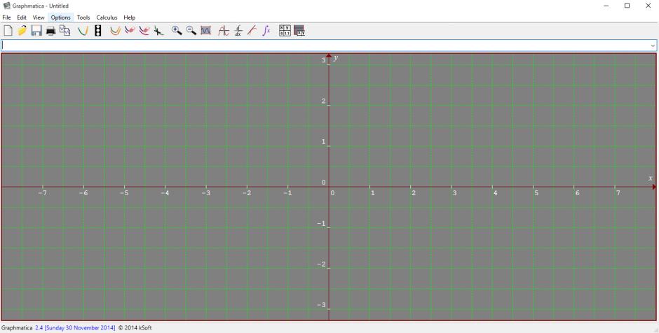 Graphmatica main screen