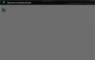 Artlantis Render main screen