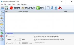 Auto Macro Recorder main screen