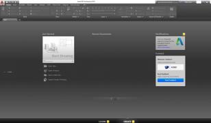 AutoCAD Architecture 2018 main screen