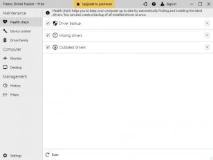 Driver Fusion main screen