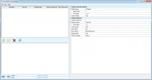 Some PDF to Txt Converter main screen