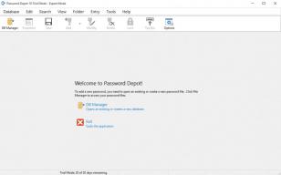 Password Depot main screen