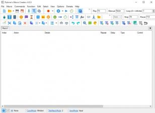 Pulover's Macro Creator main screen