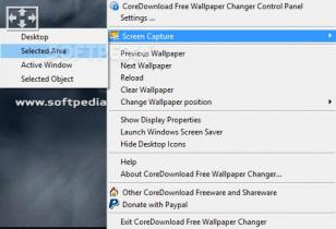 CoreDownload Free Wallpaper Changer main screen