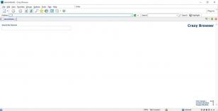 Crazy Browser main screen