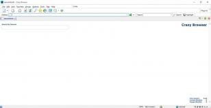 Crazy Browser main screen