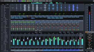 Cubase main screen