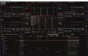 DJ Mixer Professional main screen