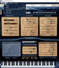 Pianoteq main screen